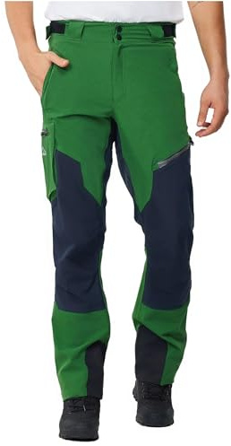 ATLASLAVA Hose Herren Wanderhose Wasserdicht Trekkinghose Atmungsaktiv Outdoorhose Männer zum Outdoor-Aktivitäten und Außenarbeiten DRAK Green S