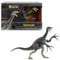 Jurassic World: Ein neues Zeitalter Hammond-Sammlung Therizinosaurus-Dinosaurierfigur mit 25 Bewegungspunkten, voll beweglichen Klauen, Glasaugen und verdrahtetem Schwanz, HXP73