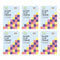 Set of 6 - Frameless Clip Frames Glass Picture Frames For Poster Certificate Frame Wall Mountable Photo Frames Picture Display For Home Office Classic Wall Decor (5 x 7 Inch)