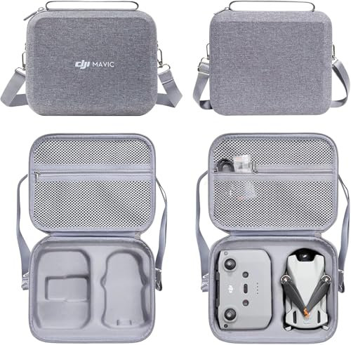 Gdraco for DJI Mini3 / Mini3 Pro Case Waterproof Shockproof Original Carrying Case Storage Bag Protection Hard Shell Box Drone Accessories