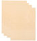 Contreplaqué 3mm, 4PCS Panneau De Contreplaqué Planche Bois 297x215mm, Panneau Feuille Découpe Laser Planche De Bois Plaques De Contreplaqué Pour Bricolage, Peinture, Gravure (bouleau)