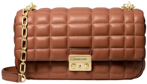 Michael Kors Women Lg Conv Chain Shldr Hand Bag, Luggage