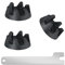 Dewocke Blender Coupler - Durable Rubber Gear Clutch, Replacement Parts Compatible with 9704230, KSB52, KSB5, 5KSB52, and 5KSB5 Models, 3-Pack with Installation Tool