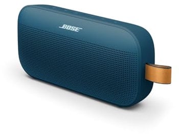 Bose SoundLink Flex (2.ª Gen.), Altavoz portátil inalámbrico con Bluetooth pequeño y Potente para Fiestas al Aire Libre, hasta 12 h de autonomía, Resistente al Agua IP67 y al Polvo, Azul crepúsculo