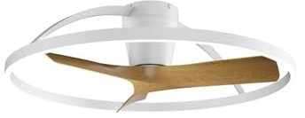 Ventilador NEPAL II blanco-madera