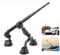 RATSTONE Set Di Supporti Per Auto a Tripla Ventosa,Con Prolunga/Bastone Per Selfie 2 In 1 Da 112 Cm,Adatto Per Insta360,Supporto a Tripla Ventosa Per Parabrezza e Finestrini Dell'Auto