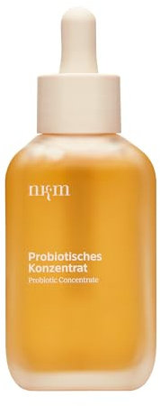 nkm Naturkosmetik München Probiotisches Konzentrat- 100 ml | Gesichtskonzentrat mit Kamille- für eine Starke Hautbarriere- Vegan- Für alle Hauttypen- Dermatologisch Getestet