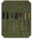 EasyByMall Sac de transport en toile cirée imperméable avec grand espace de rangement et coutures renforcées, Voir image, army green