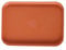 22 * 30.5CM Orange Plastic Serving Tray Rectangular Decorative Storage Organizer Tray For Hotel,Home,Restaurant Organizer
