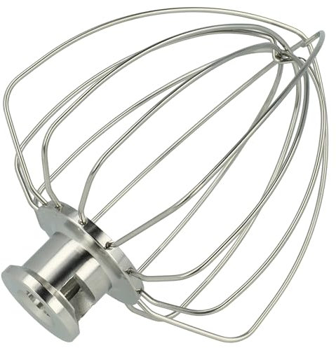vhbw Frusta da cucina sostituisce KitchenAid 5KSM5THWWSS per robot da cucina - acciaio inox