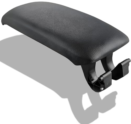 ZAMDOE A3 Tapa de reposabrazos para Audi A3 8P A4 2003 2004 2005 2006 2007 2008 2009 2010 2011 2012 2013 Cuero Caja de Almacenamiento Tapa Coche 8P0864245P Consola Central Repuesto Tapa