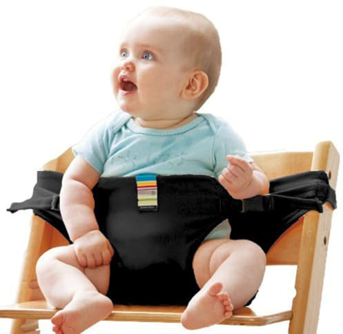 Portabler Verstellbarer Babysicherheitsgurt - Universell für Stühle, Essensschutzgurt für Außeneinkünfte (Unter 3 Jahren)