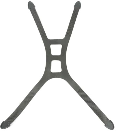 Elyebxj 1er-Pack Ersatz-Kopfgeschirr für Vollgesichts-Atemschutzmasken, elastisches Silikonband für 6800-Maske, Grau