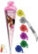 Schultüte - Horseland 50 cm - incl. individueller Schleife mit Tüllabschluß - Zuckertüte Roth Pferd Pferde Pferderanch Tier rosa Blumen