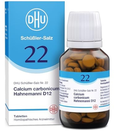 DHU Schüßler-Salz Nr. 22 Calcium carbonicum Hahnemanni D12, 200 St. Tabletten