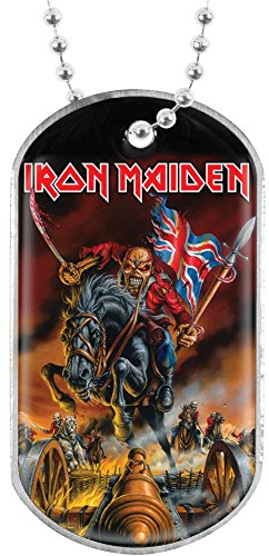 Iron Maiden Maiden England Official Dog Tag