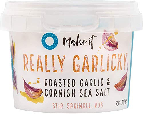 Cornish Sea Salt Pinch Pots - 8 x Tubs - Select Variety (Garlic)