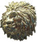 Buckle als Löwenkopf - Löwe - Lion - Lionhead - Gürtelschnalle