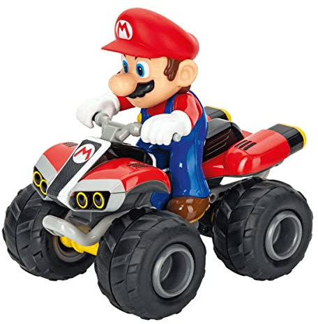 Carrera RC - Nintendo Mario Kart 8: Mario, Coche con radiocontrol, 2.4 GHz, Escala 1:20 (370200996)