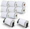 BETCKEY - 10 Rollen DK-22243 Endlose-Versandetiketten (Papier) Kompatibel mit Brother, 102mm x 30.48m, 10 Etiketten für Brother QL Etikettendrucker (2 Wiederverwendbare Etikettenhalter)