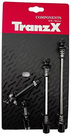 Tranz X 6006 Diebstahlsicherung für Räder und Fahrradsattel mit Sicherheitsschlüssel, 3 Stück