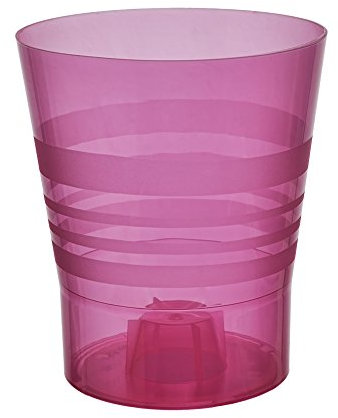 Erhard-Trading - Vaso per orchidee, 11 cm, colore: Rosso