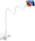 RYONE Support téléphone avec col de Cygne de, Support de téléphone Pliable Rotation 360° Réglable pour iPhone Series/Samsung/Huawei/Google Pixel et Plus 76 cm de Longueur Totale