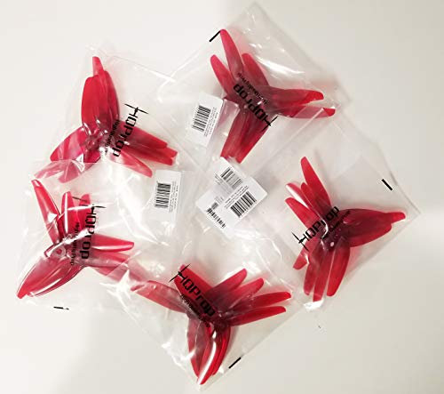 HQ Prop 5141 Dreiblatt V1S Rot POPO 2CW+2CCW Poly Carbonat FPV Propeller 5 Zoll