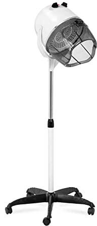 physa PHY-1100HD-1 WHITE Haartrockner Haartrockenhaube Trockenhaube Friseur mit Stativ 1.100 W weiß