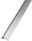 DQ-PP Profilé d'angle | 20 x 10 mm | 10 m (5 x 2 m) | Couleur : aluminium | Matériau : PVC | Baguette d'angle en plastique | Protection des bords extérieurs | Profilé d'angle en L