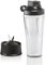 Bosch Hausgeräte Per Robot da Cucina Optimum e Mixer VitaPower Series 4 Borraccia To-Go, Tritan Coltello in Acciaio Inox, Trasparente/Nero
