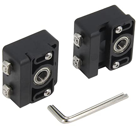 Zeberoxyz 2 Stück verstellbare Ender 3 Upgrade Z-Achse Führungsschraube Top Mount Z-Rod Lagerhalter für Ender 3/Ender 3 Pro/Ender 3 V2/ CR-10/CR-10S/ CR10 V2 3D-Drucker-Zubehör