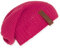 KNIT FACTORY - Coco Mütze - Strickmütze für Damen und Herren - Slouch Beanie - Wintermütze mit Wolle - Hochwertige Qualität - Fuchsia