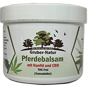 Pferdebalsam mit Hanföl und CBD 400 ml