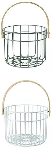 Eierkorb aus Draht, für Hühner-Eierhalter-Kollektion