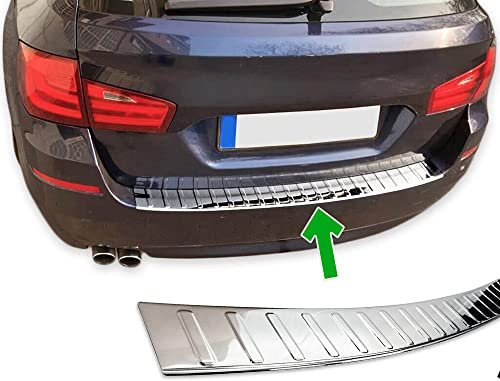Stoßstangenschutz hinten passend für BMW 5er Touring | F11 | 2010-2017 Edelstahl verchromt Ladekantenschutz