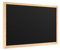 ALLboards Schwarze Kreidetafel 60x40 cm, ECO-Holzrahmen, Schreibtafel zum Aufhängen, Wand Tafel für Gastronomie