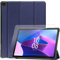 XunyLyee Cover Compatibile con Lenovo Tab M10 (3rd Gen) TB-328 10.1 Pollici con vetro temperato， Auto Sleep/Wake Sottile Stand Slim Custodia - Blu