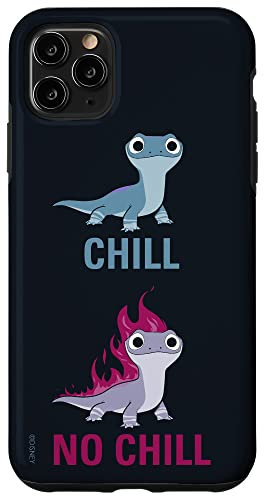 Hülle für iPhone 11 Pro Max Disney Frozen 2 Salamander Chill vs No Chill