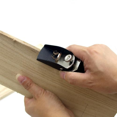 Mini pialla per legno, piallatrice manuale con una sola mano, piccola lavorazione del legno, piallatrice manuale per la lavorazione del legno, potatura, pialla per legno, levigatura superficiale