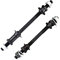 Vordere Schnellspanner Spieße Fahrrad Radnabenachse vorne und hinten solide Stahlspindelwelle Vintage BMX für Straßenspieß 150 mm 180 mm