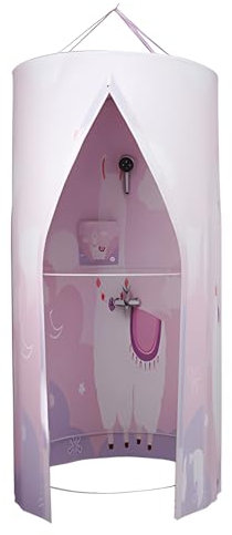 Cortinas de Ducha de Camping Rosas para Exterior E Interior, Cortina de Ducha Portátil con Accesorio, Cortina de Ducha para Hotel(0.8x2m/31x76in)