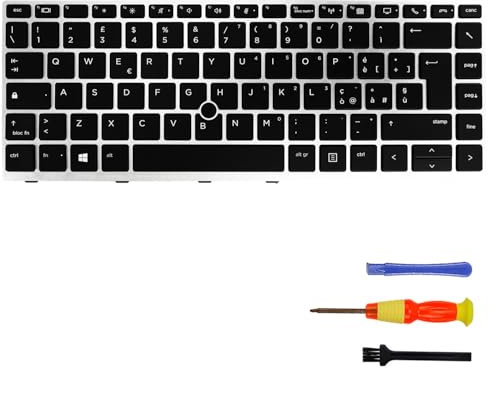 Teclado retroiluminado Compatible con HP EliteBook 840 G5 846 G5 745 840 G6 14u G5 (Italia)