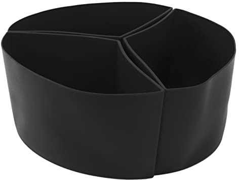 crock pots, 3 in 1 Silicone Slow Cooker Divider Liner, Pressure Cooker Dividers 6 Quart Silicone Liners Allows Cooking Three Different Meals At Once Time