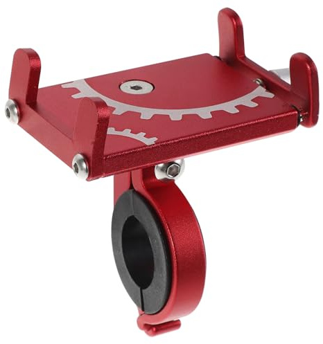 Veemoon Support de Téléphone pour Vélo Fixation Anti-Vibrations sur Guidon Compatible avec Smartphones pour VTT et Sorties Cyclistes