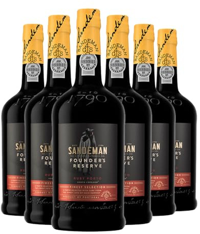 Sandeman Founder's Reserve Ruby Port Wine 6 x 75cl 20% ABV Portugal