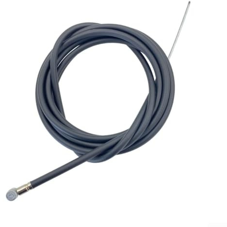 Electric Scooter Brake Cable for ZT3 Pro, Front 147 cm and Rear 221 cm Steel Wire Disc Brake Replacement with Low-Friction Black Sheath for Smooth and Stable Braking Performance(rear)