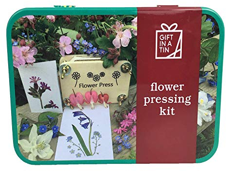 Apples to Pears Flower Pressing Kit in a Tin