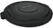 Rubbermaid Commercial Products Commercial Brute Lldpe rond déchets Couvercle – Gris, noir, 1