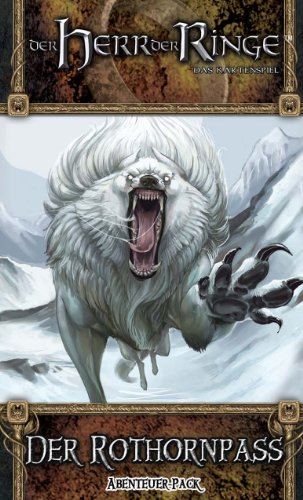 Asmodee | Fantasy Flight Games | Der Herr der Ringe: LCG – Der Rothornpass | Erweiterung | Kartenspiel | Deckbau | 2 Spieler | Ab 14+ Jahren | 30+ Minuten | Deutsch